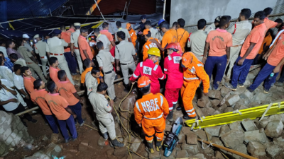 7 killed in wall collapse at temple in Andhra Pradesh’s Simhachalam | Vijayawada News