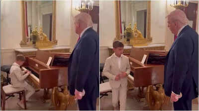 Watch: Ivanka’s son debuts his first original composition for ‘Grandpa’ Donald Trump